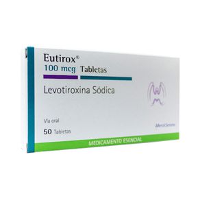 EUTIROX TABLETAS 100 MCG