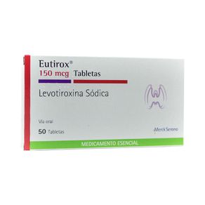 EUTIROX TABLETAS 150 MCG