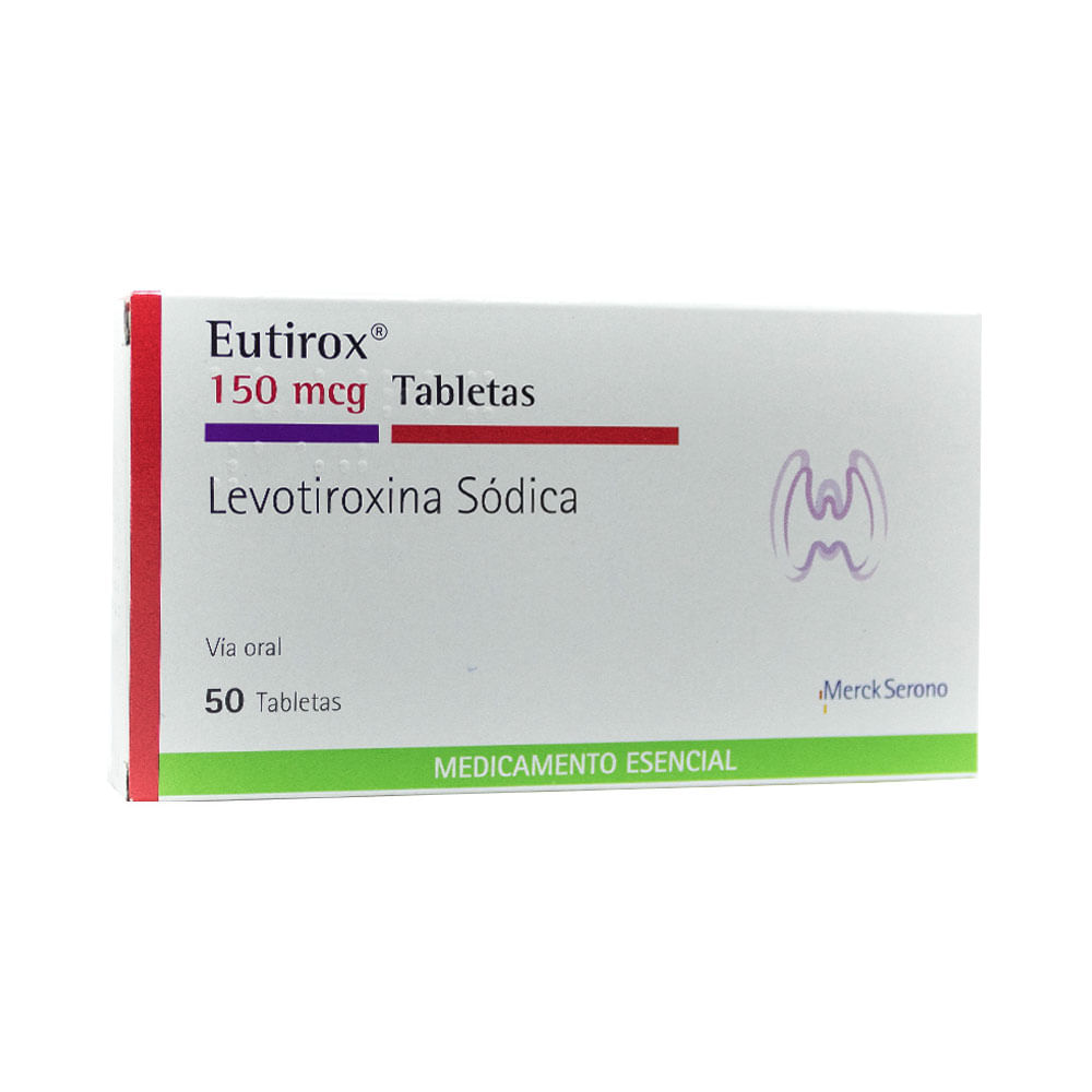 EUTIROX TABLETAS 150 MCG