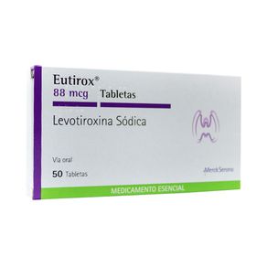 EUTIROX TABLETAS 88 MCG
