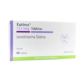 EUTIROX TABLETAS 112  MCG