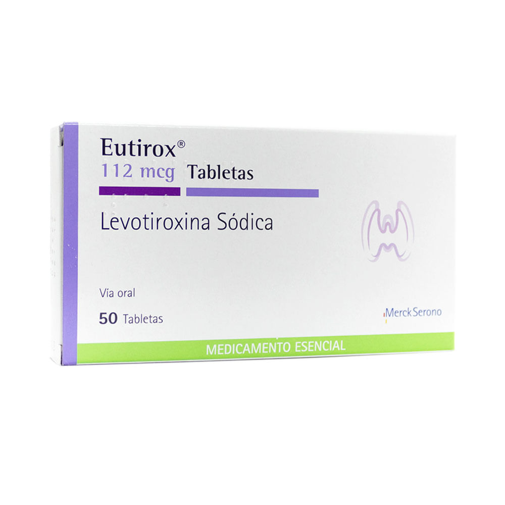 EUTIROX TABLETAS 112  MCG