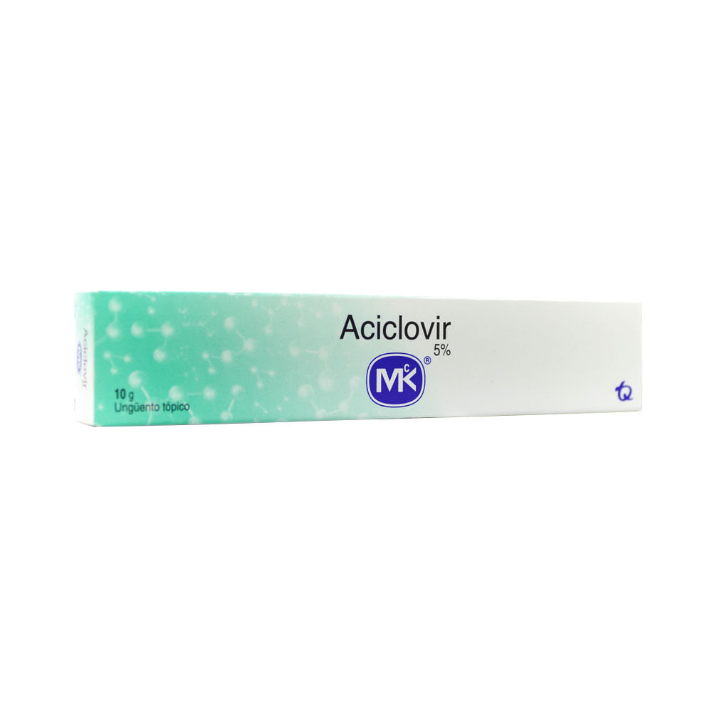 ACICLOVIR MK CREMA 5% CAJA 10 G