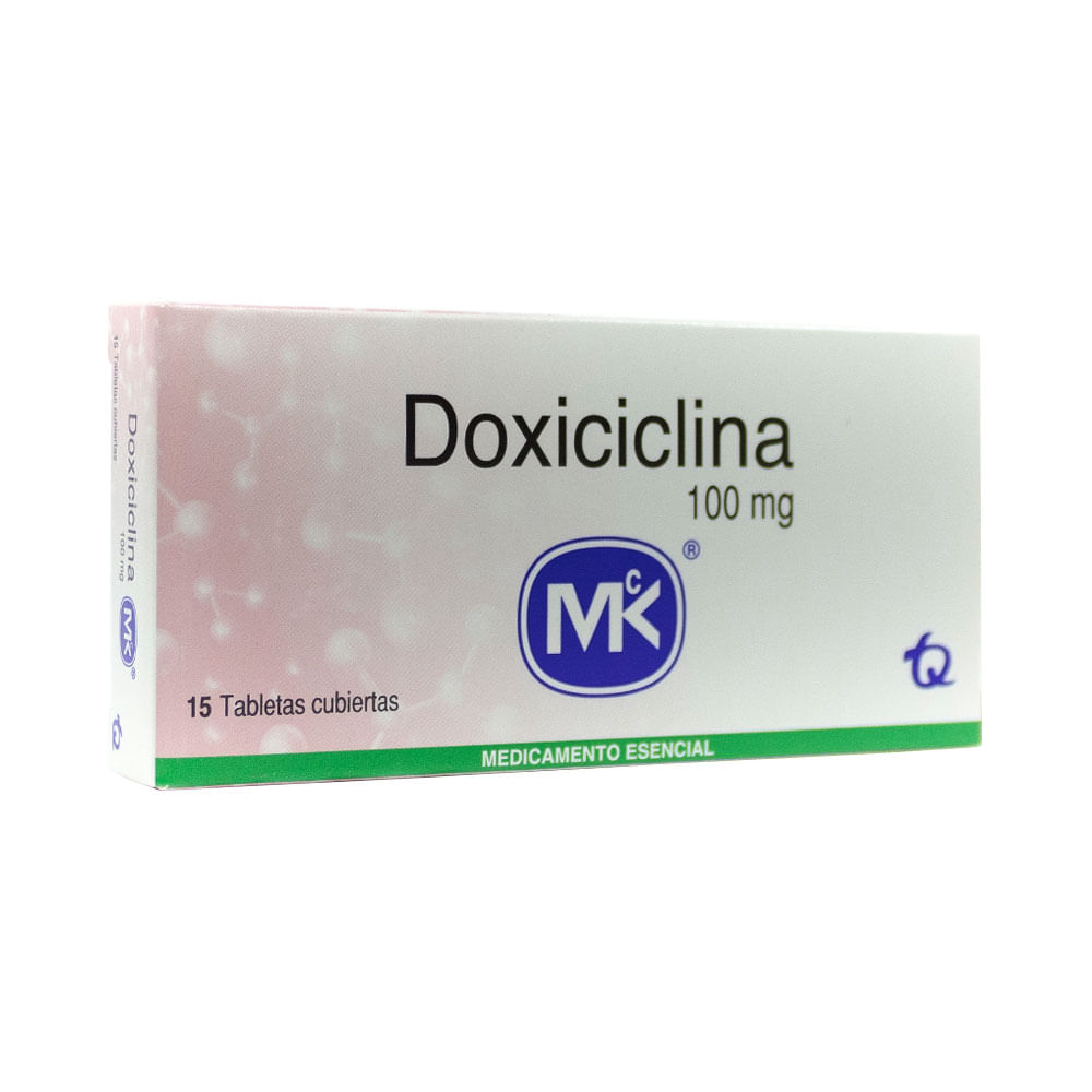 DOXICICLINA MK TABLETAS 100 MG