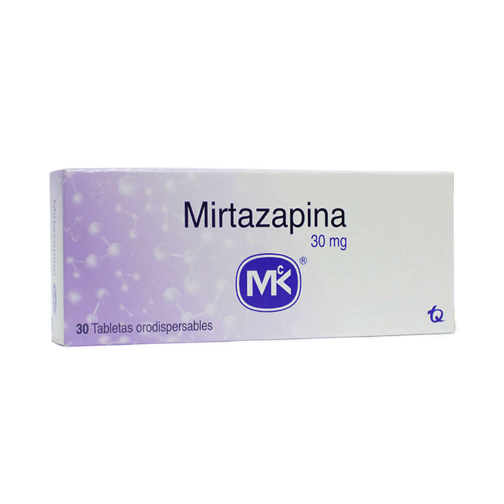 MIRTAZAPINA MK TABLETAS 30 MG