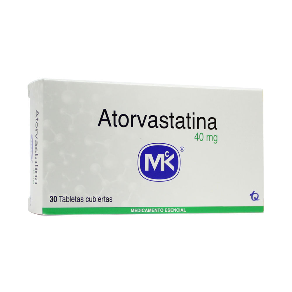 ATORVASTATINA MK TABLETAS 40 MG