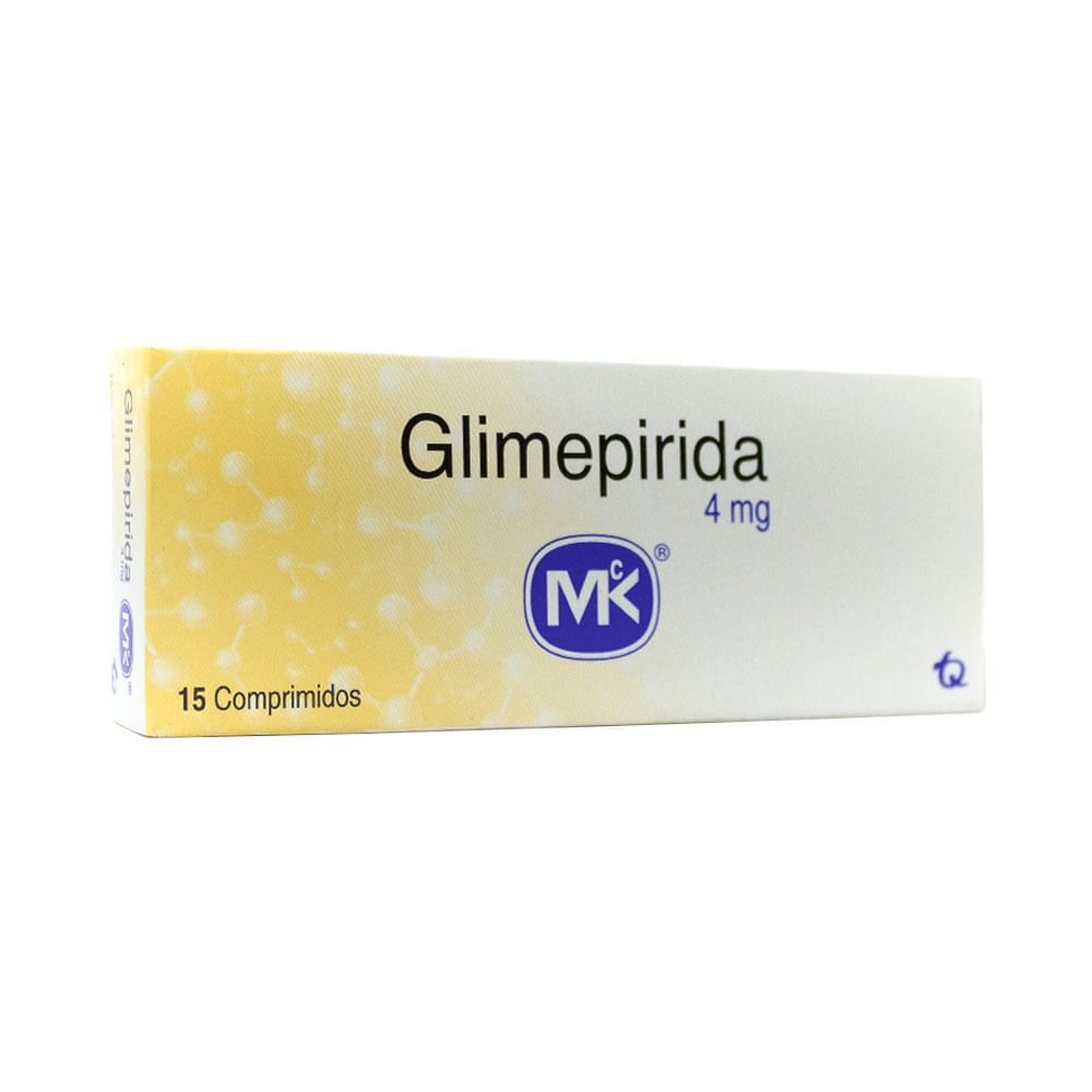 GLIMEPIRIDA MK COMPRIMIDOS 4 MG
