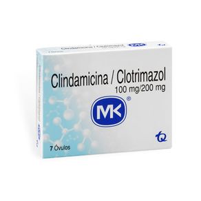 CLINDAMICINA+CLOTRIMAZOL MK OVULOS