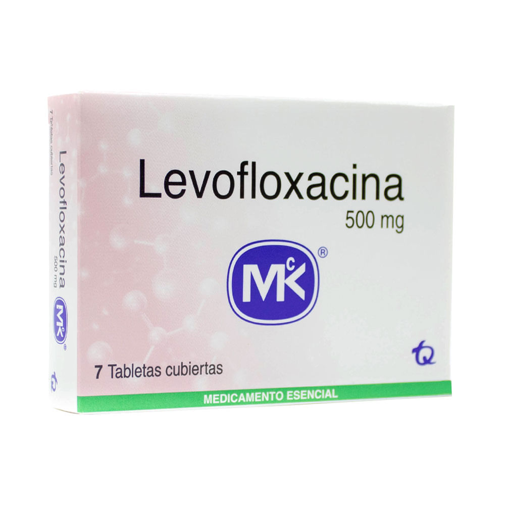 LEVOFLOXACINA MK TABLETAS 500 MG