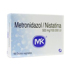 METRONIDAZOL/NISTATINA MK OVULOS