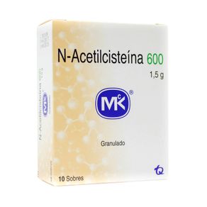 N-ACETILCISTEINA MK SOBRES 600 MG