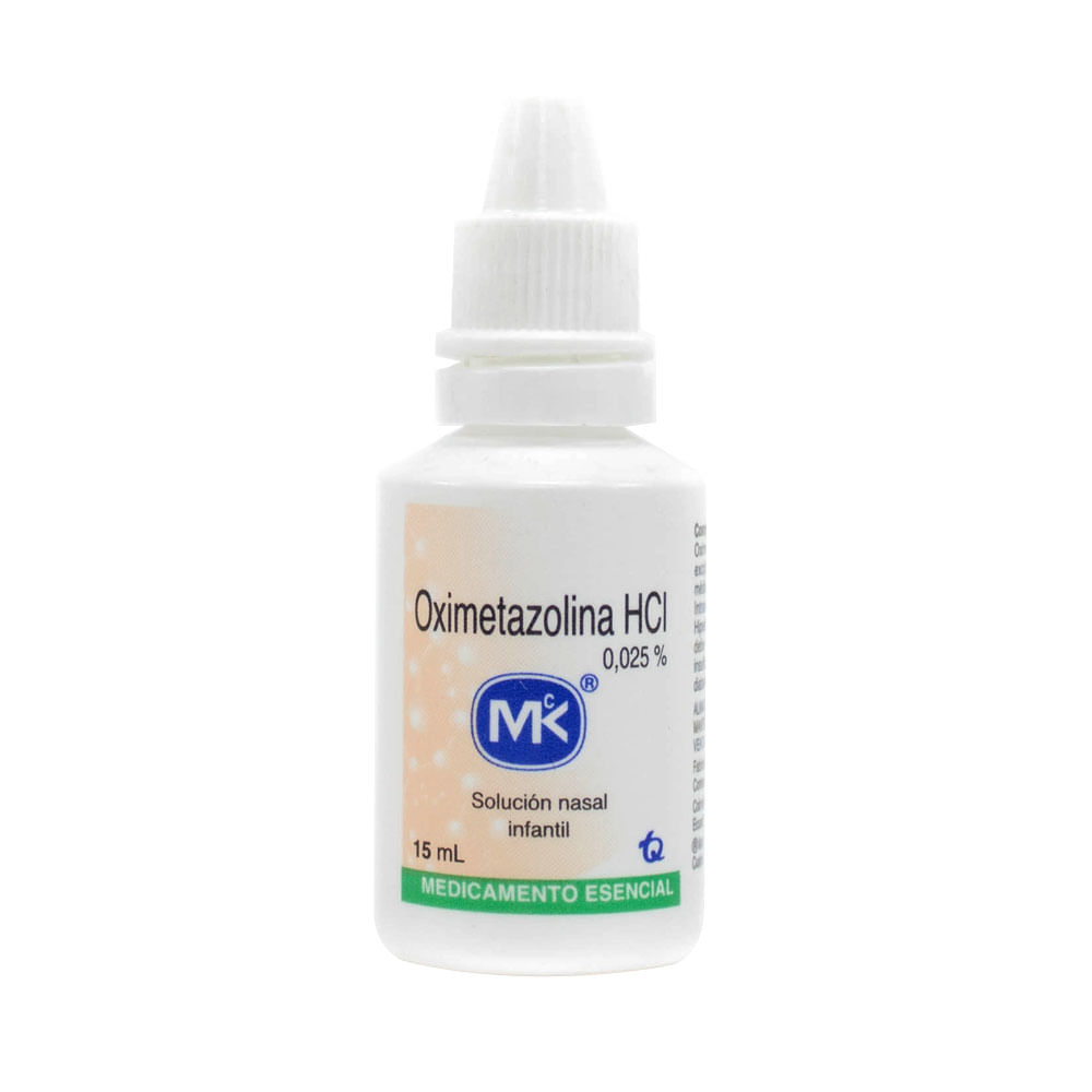 OXIMETAZOLINA MK GOTAS 0.025% FRASCO 15 ML