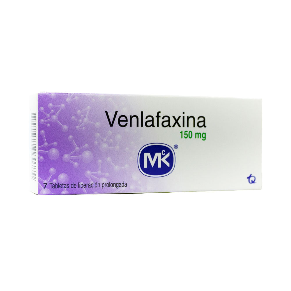 VENLAFAXINA MK+++ (RG) TABLETA LP 150 MG