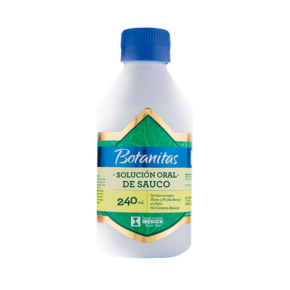 SAUCO BOTANITAS SOLUCION ORAL FRASCO 240 ML