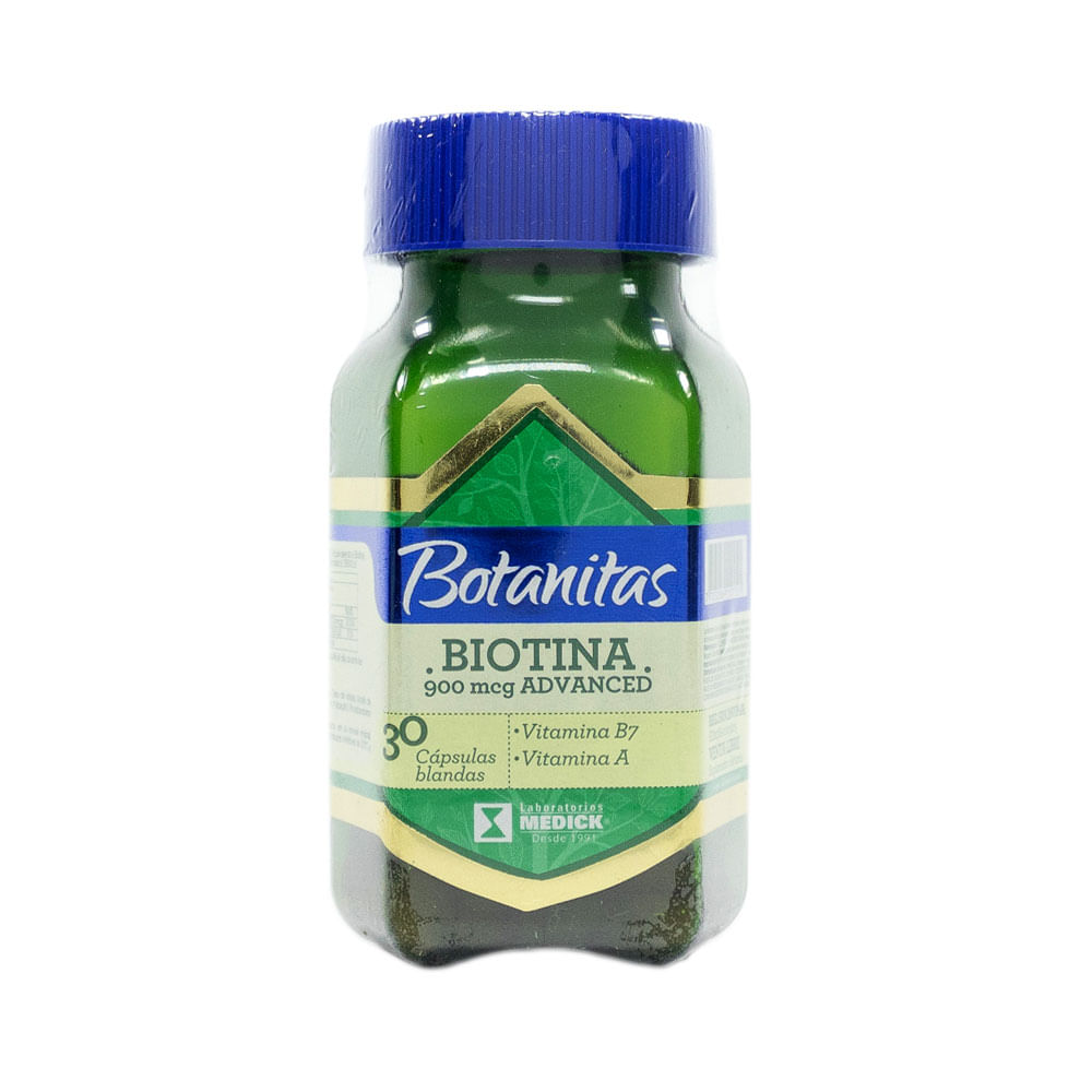 BIOTINA BOTANITAS CAPSULAS 900 MCG