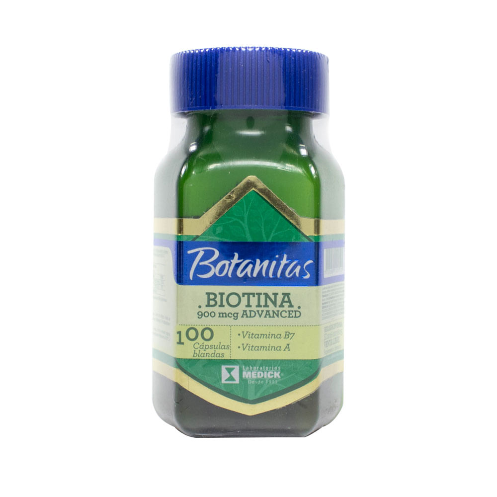 BIOTINA BOTANITAS CAPSULAS 900 MCG