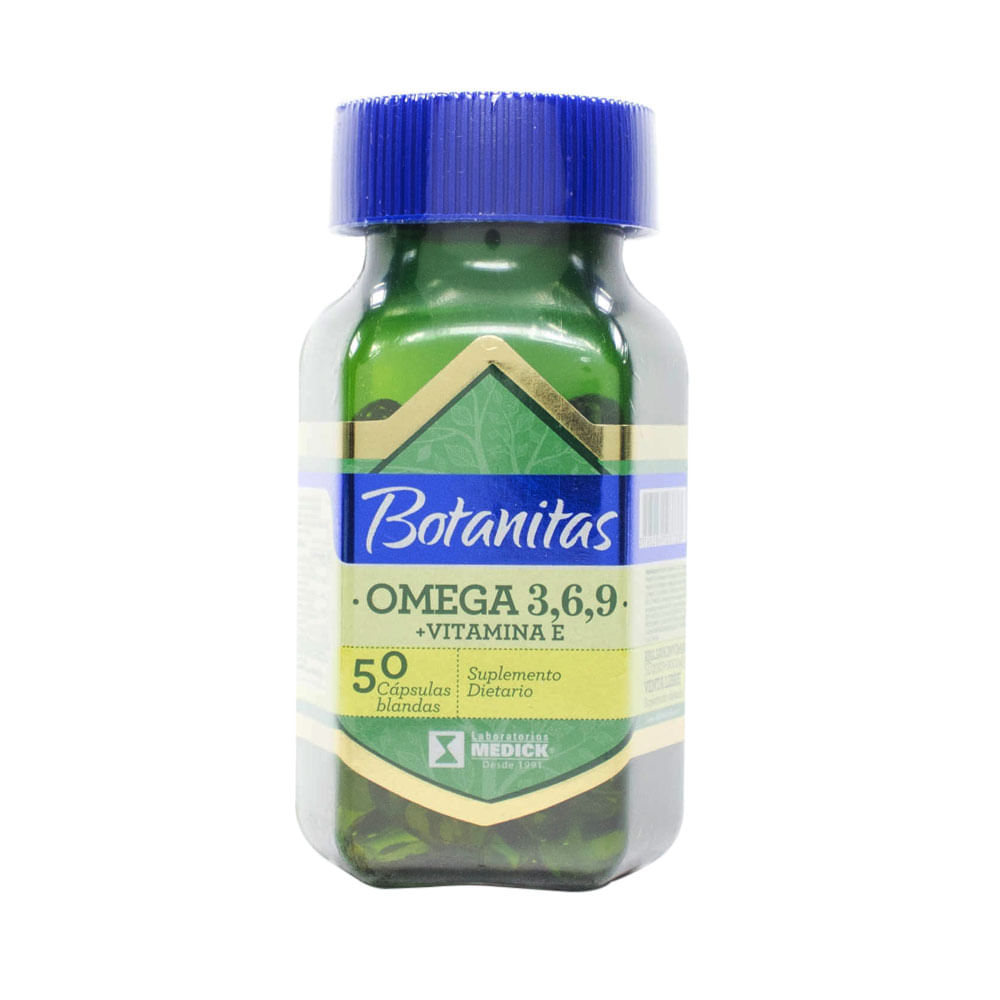 OMEGA 3-6-9 + VIT.E BOTANITAS CAPSULAS
