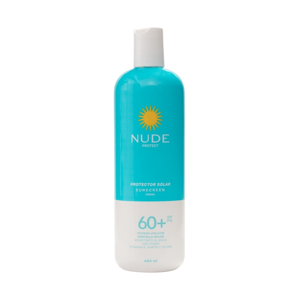 PROTECTOR SOLAR NUDE SPF 60 FRASCO 480 ML