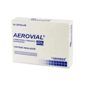 AEROVIAL+ INHALADOR (RG) CAPSULAS 200 MCG
