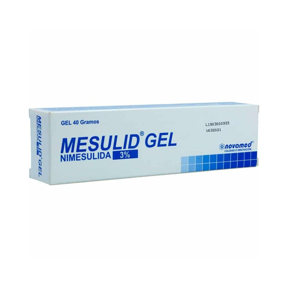 MESULID GEL 3% TUBO 40 G