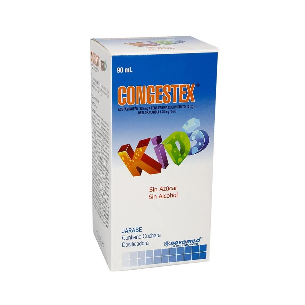 CONGESTEX KIDS JARABE FRASCO 90 ML