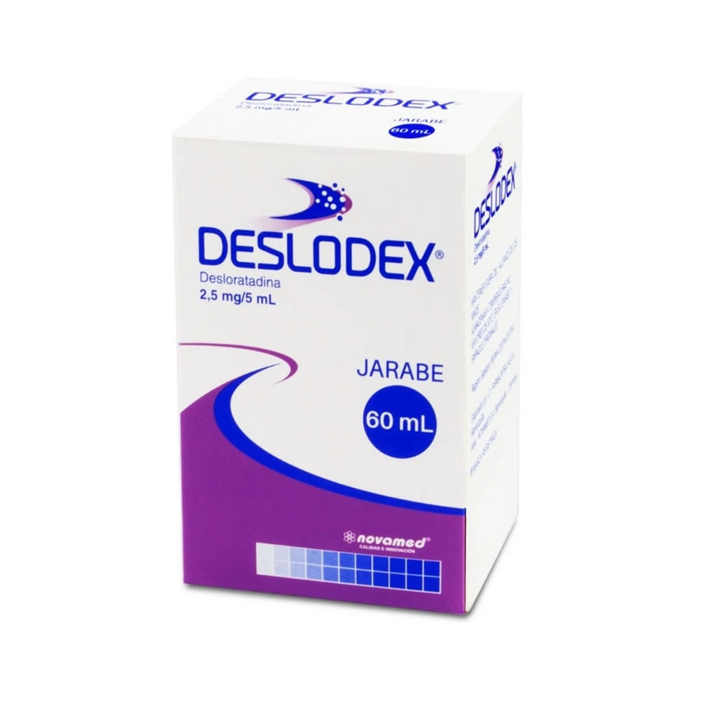 DESLODEX JARABE 2.5 MG CAJA 60 ML