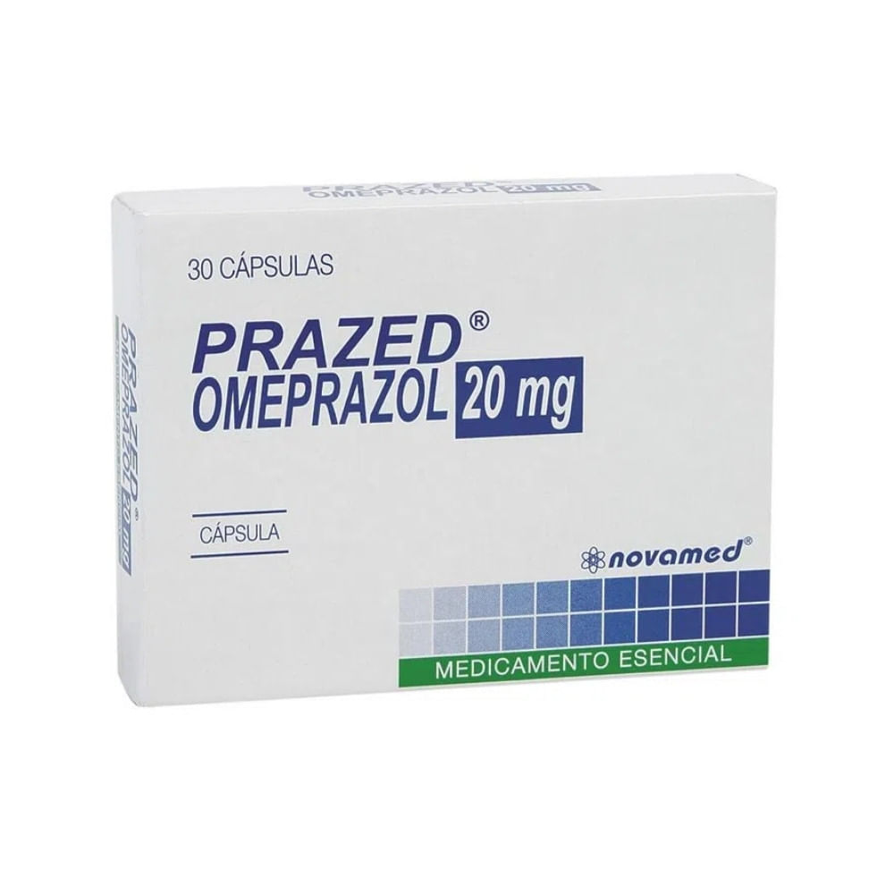 PRAZED CAPSULAS 20 MG