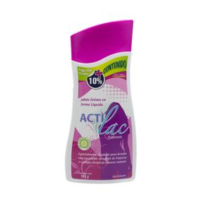 JABON INTIMO ACTILAC FRASCO 165 ML