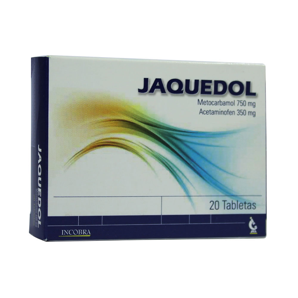 JAQUEDOL TABLETAS 750MG/325MG