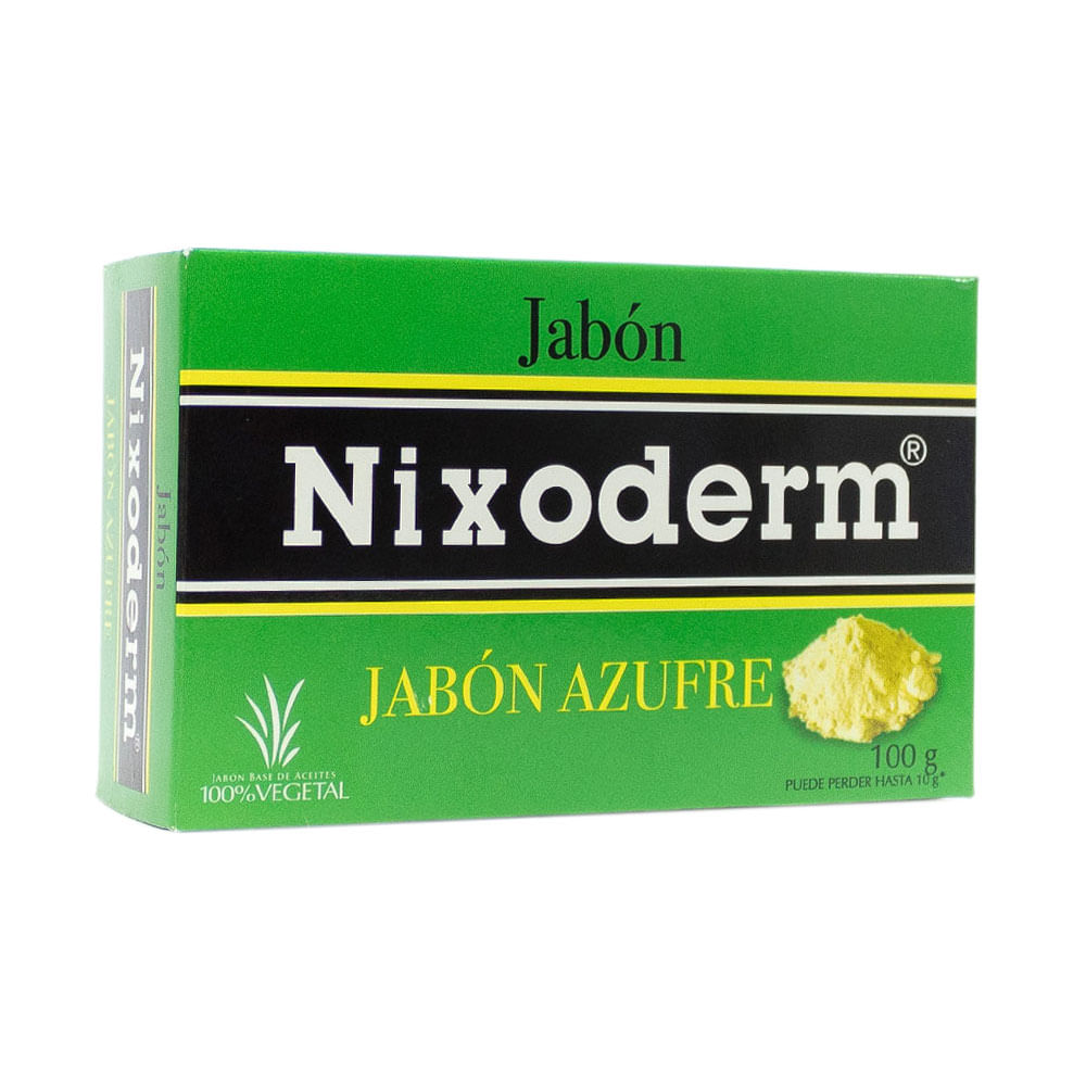 JABON NIXODERM AZUFRE CAJA 100 G