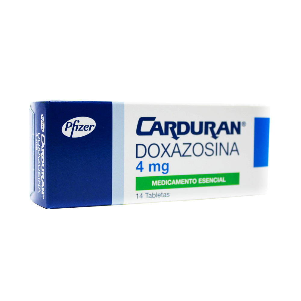 CARDURAN TABLETAS 4 MG