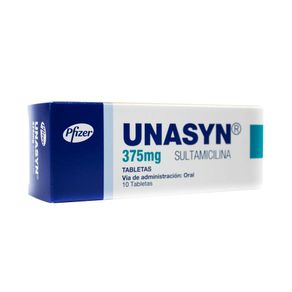 UNASYN TABLETAS 375 MG
