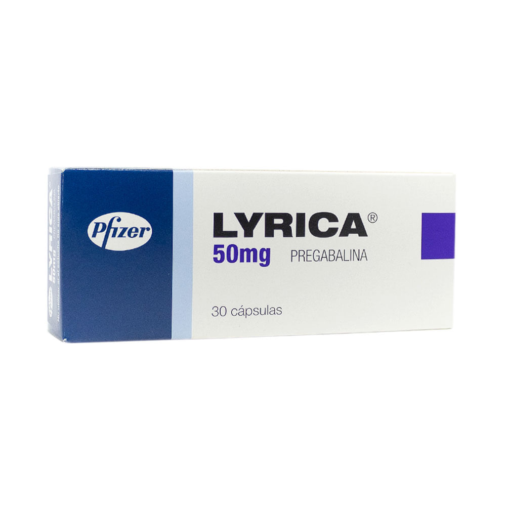 LYRICA (RG) CAPSULAS 50 MG
