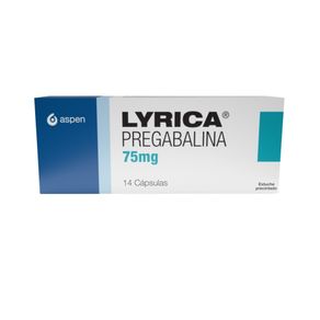 LYRICA (RG) CAPSULAS 75 MG
