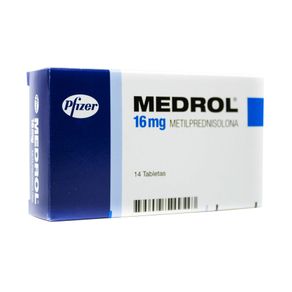 MEDROL TABLETAS 16 MG