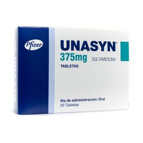 UNASYN TABLETAS 375 MG