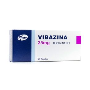VIBAZINA TABLETAS 25 MG