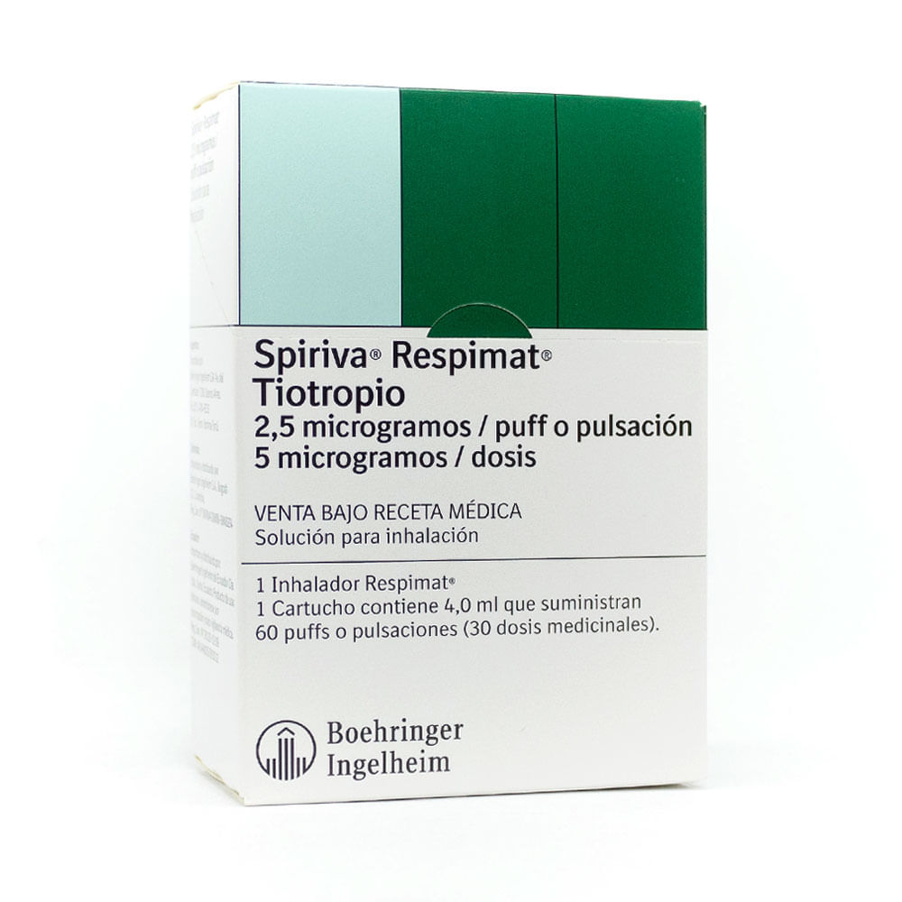 SPIRIVA RESPIMAT (RG) 2.5MCG INHALADOR 4 ML