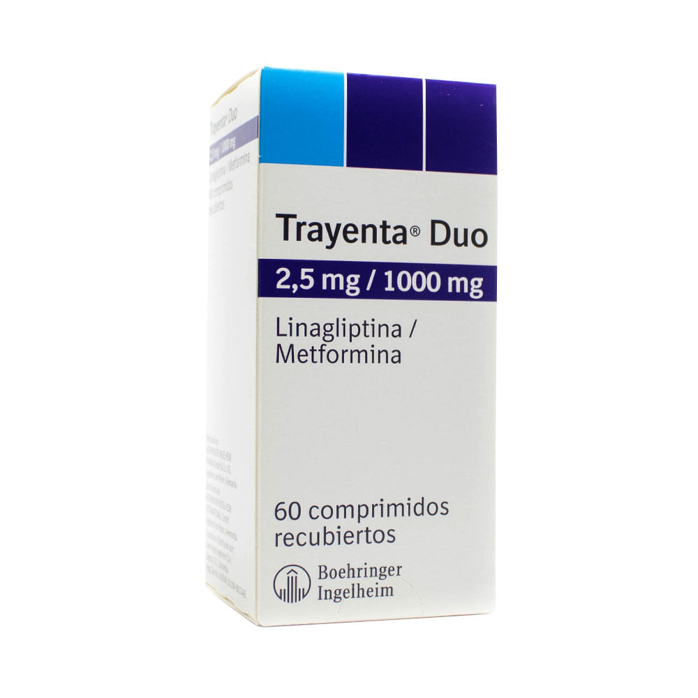 TRAYENTA DUO  (RG) COMPRIMIDOS 2.5/1000 MG