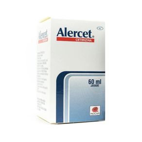 ALERCET JARABE 5 MG UVA FRASCO 60 ML