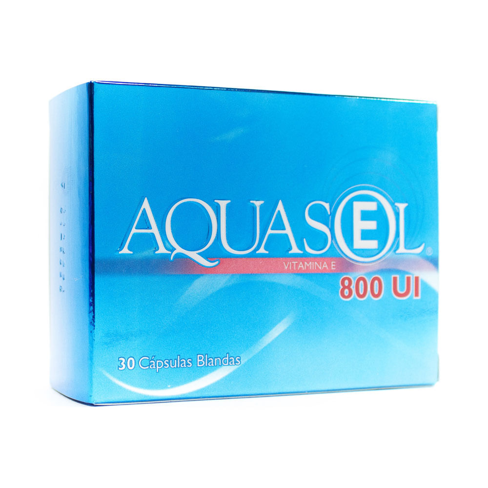 AQUASOL-E CAPSULAS 800 U.I