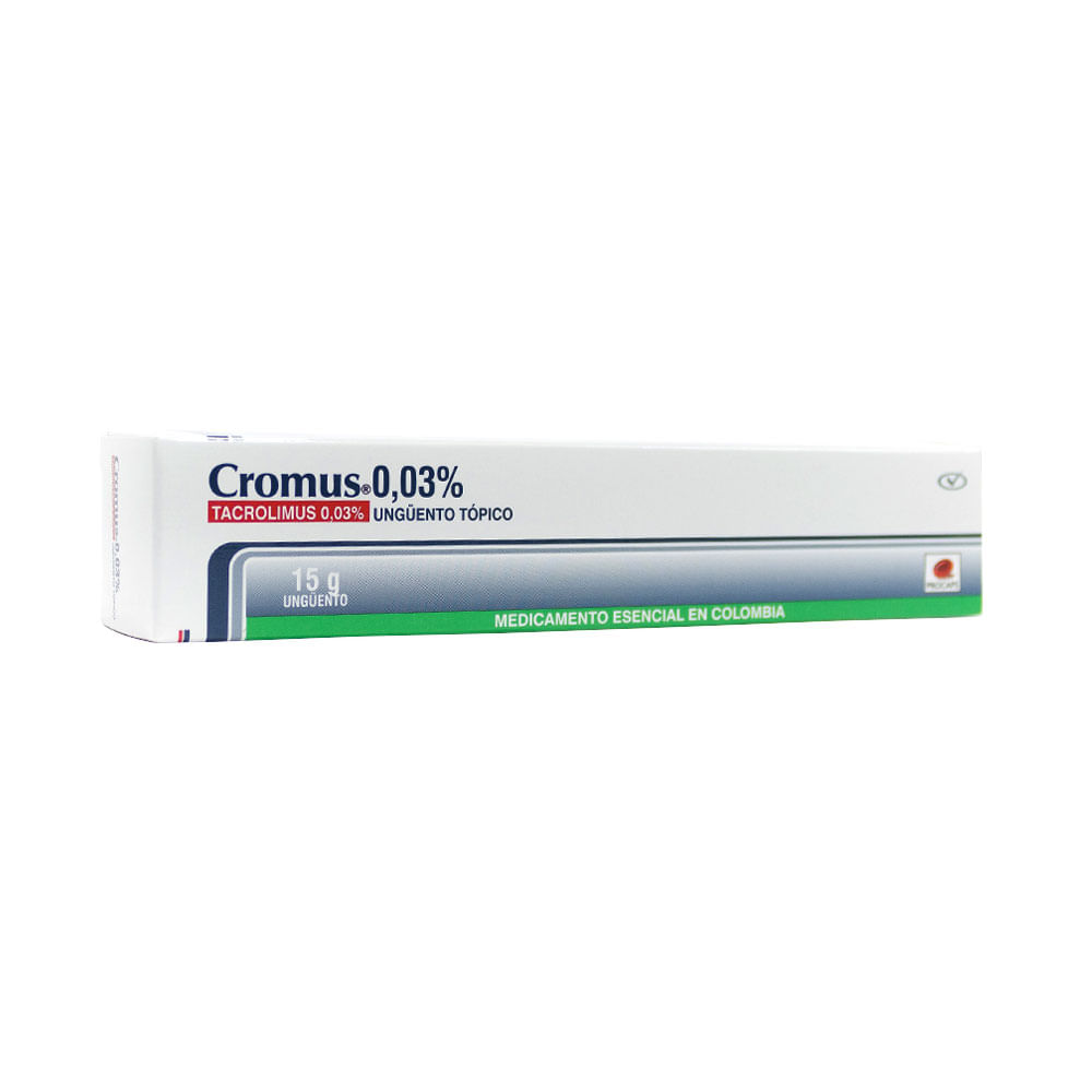 CROMUS UNGUENTO 0.03% CAJA 15 G