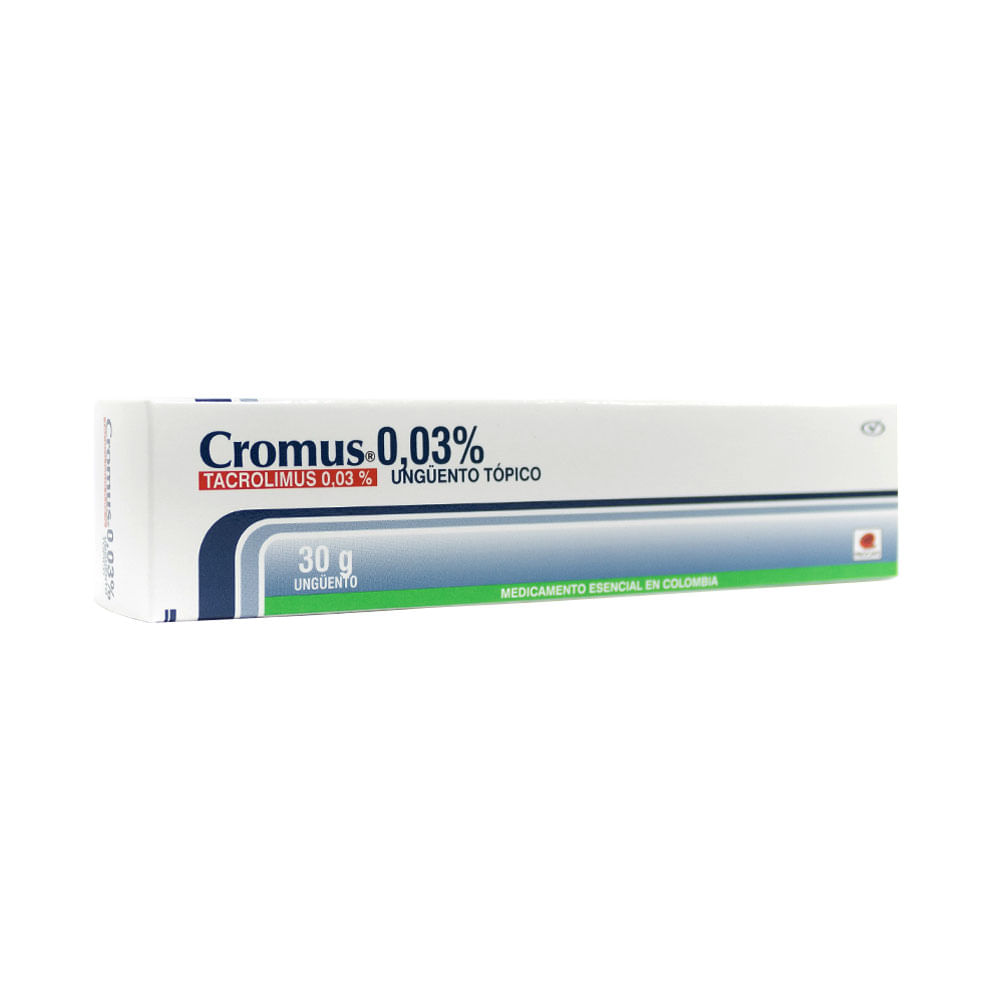 CROMUS UNGUENTO 0.03% CAJA 30 G