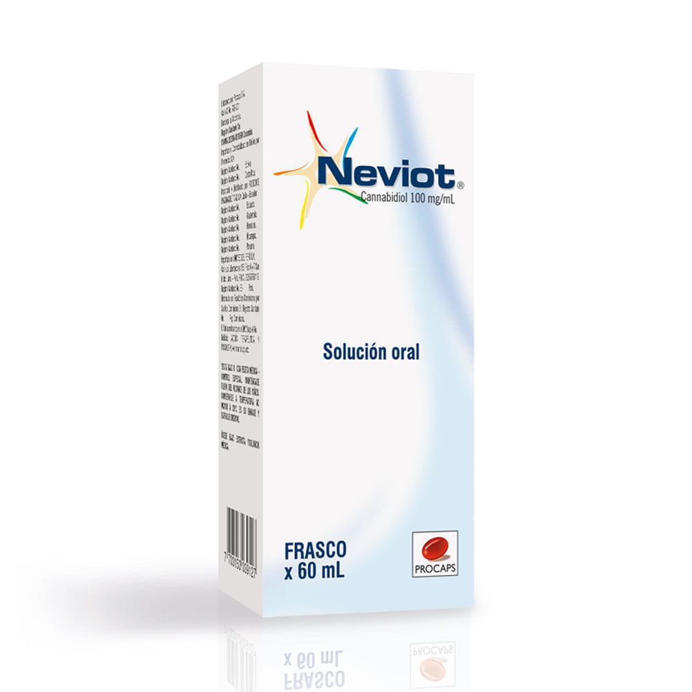 NEVIOT SOLUCION ORAL 100 MG/ML CAJA 60 ML