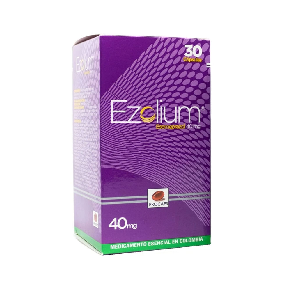 EZOLIUM CAPSULAS 40 MG