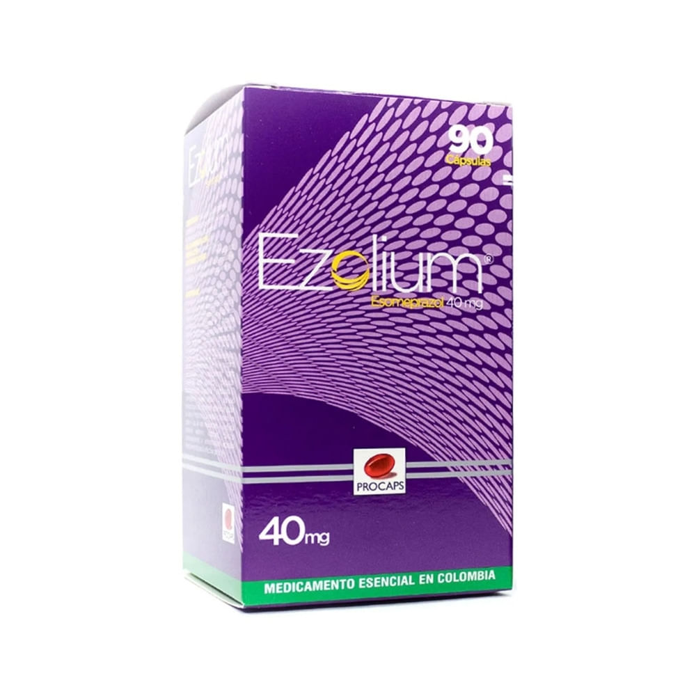 EZOLIUM CAPSULAS 40 MG