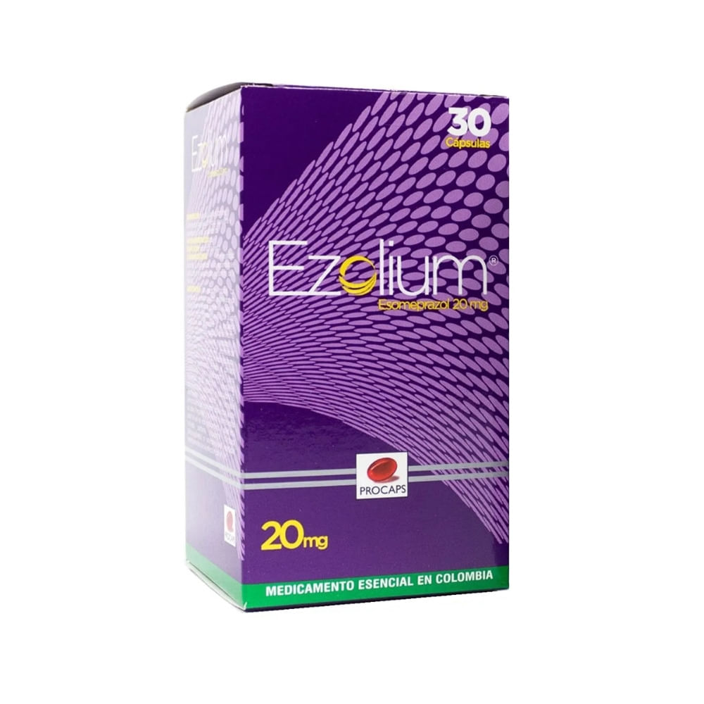 EZOLIUM CAPSULAS 20 MG