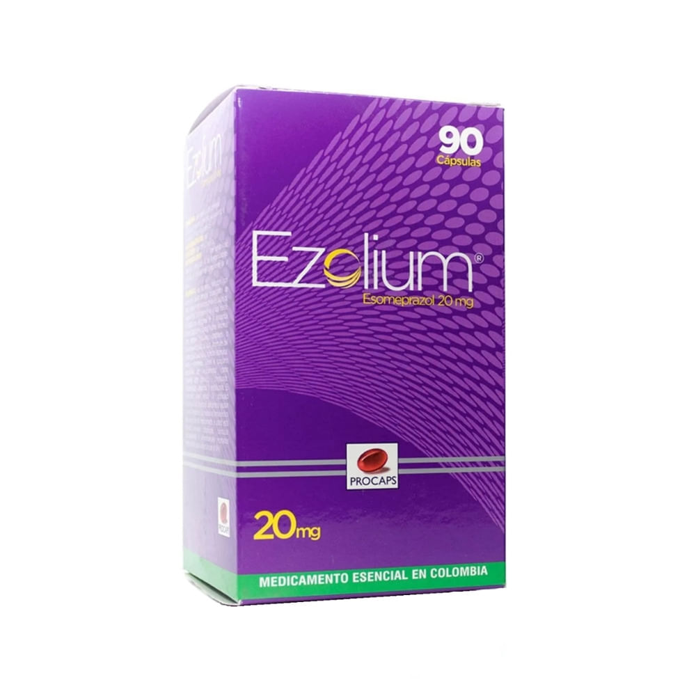 EZOLIUM CAPSULAS 20 MG