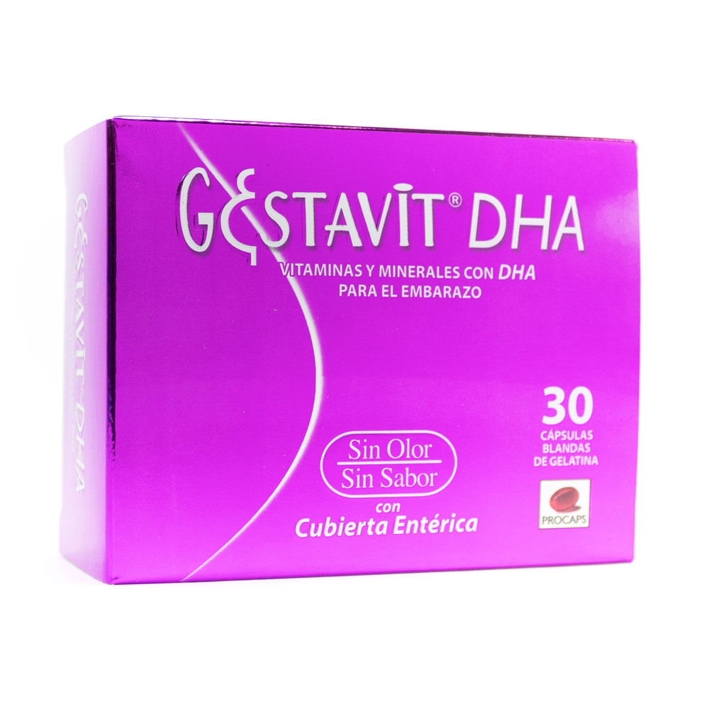 GESTAVIT DHA CBG CAPSULAS
