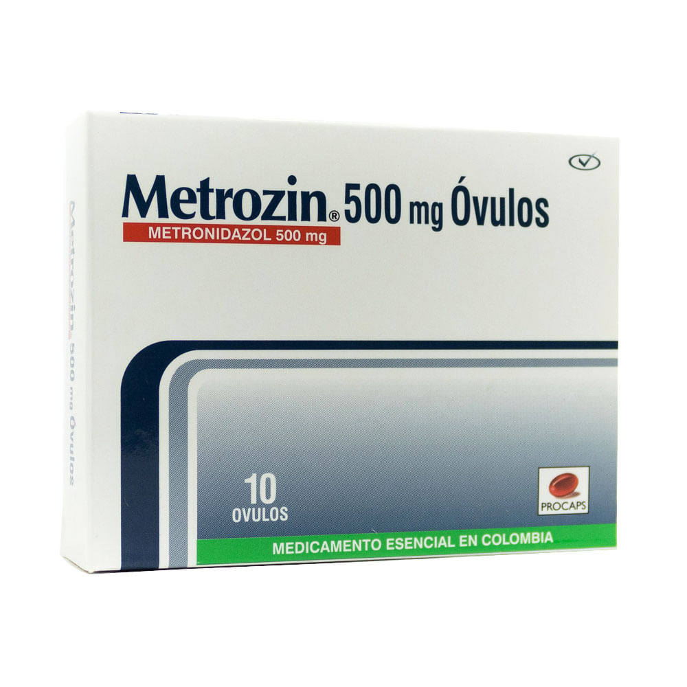 METROZIN OVULOS 500 MG